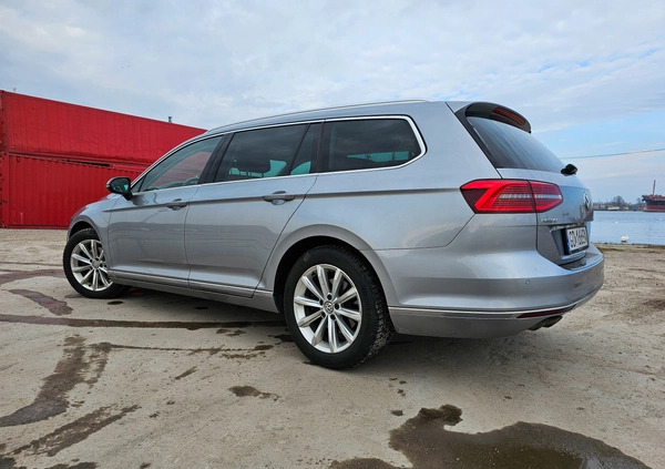 Volkswagen Passat cena 79000 przebieg: 162000, rok produkcji 2018 z Gdańsk małe 277